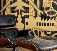 bisazza modern industry amber