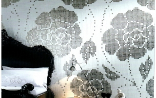 bisazza winter flowers grey flora decoration